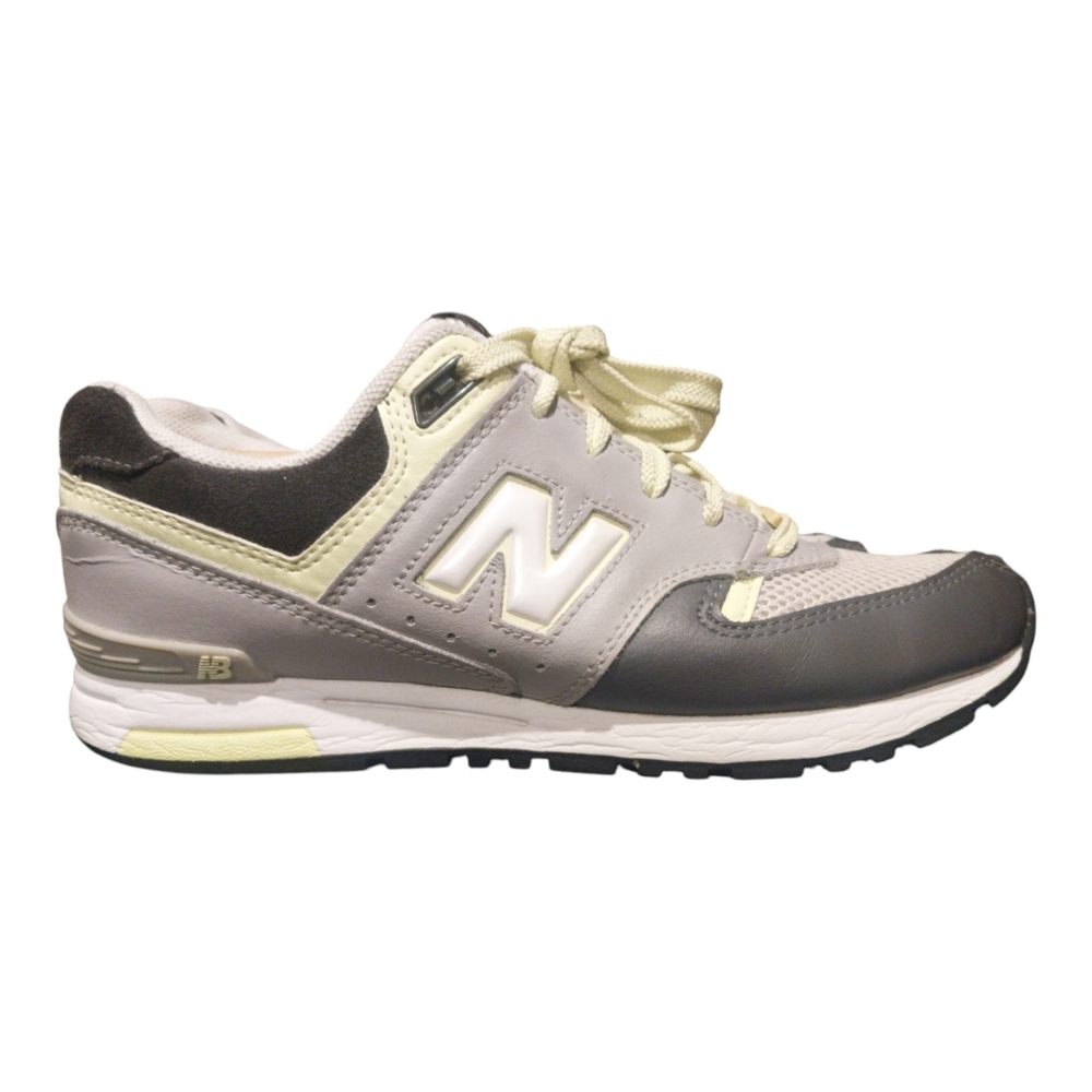 Size 9 Womens New Balance 578 Grey/Florescent Green Accent